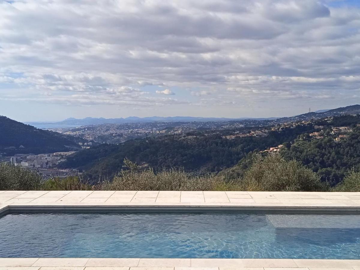 Comfortable Home In Drap With Swimming Pool 15 Km From Nice Екстер'єр фото
